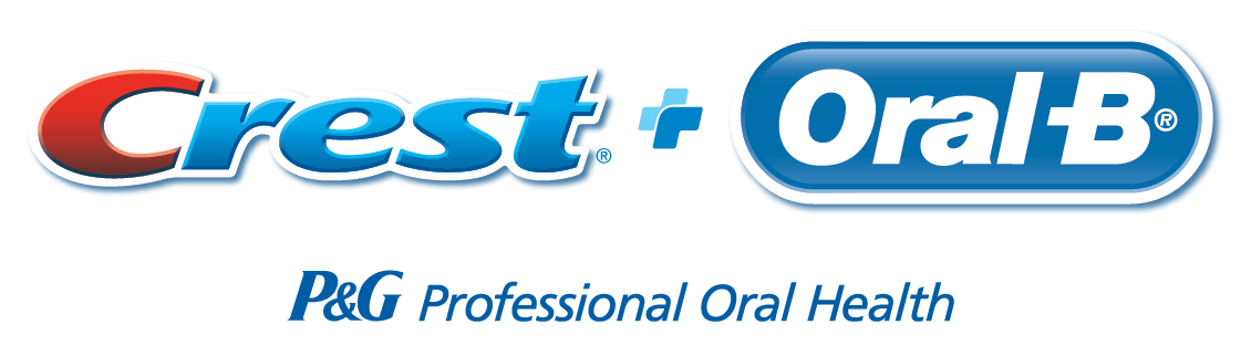 crest oral b logo. P&G professional oral health